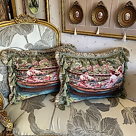 Çift Goblen Kırlent